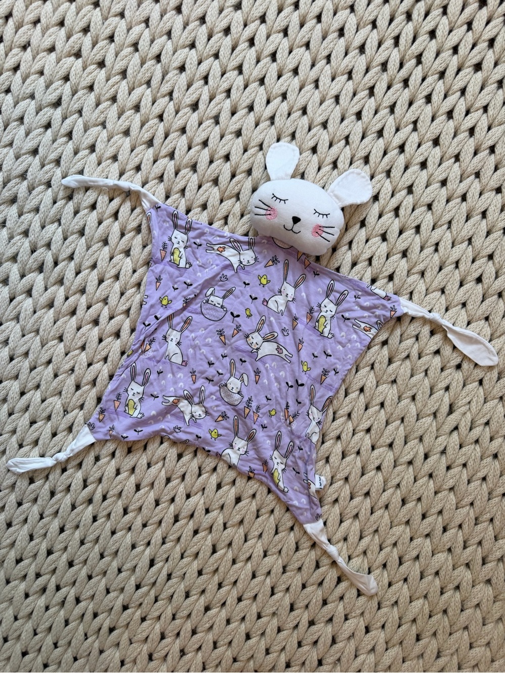 NWOT Little Sleepies Lavender Bunny Lovey